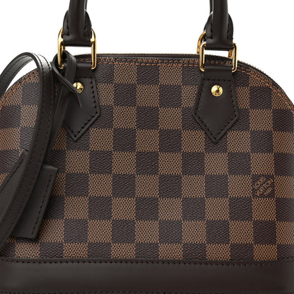 Louis Vuitton Damier Ebene Alma BB 7 of 9