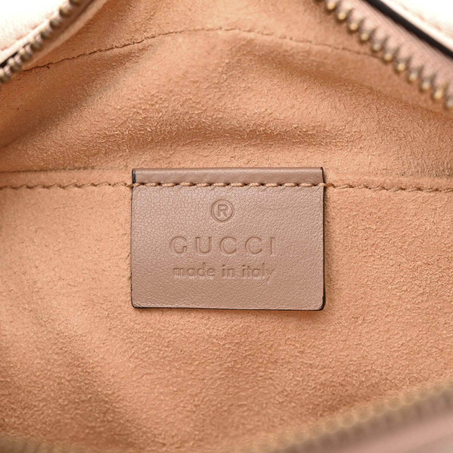 Calfskin Matelasse Mini GG Marmont Chain Shoulder Bag Porcelain Rose