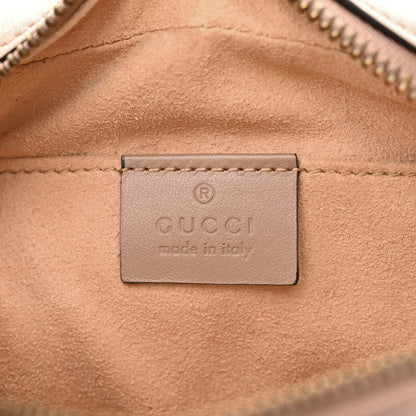 Gucci Calfskin Matelasse Mini GG Marmont Chain Shoulder Bag Porcelain Rose 6 of 10