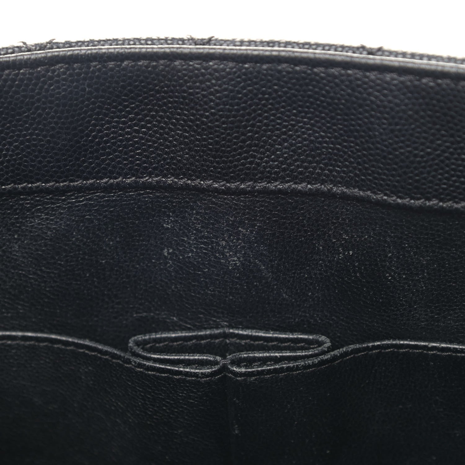 Chanel Caviar Lizard Quilted Medium Coco Handle Flap Black 10 of 13