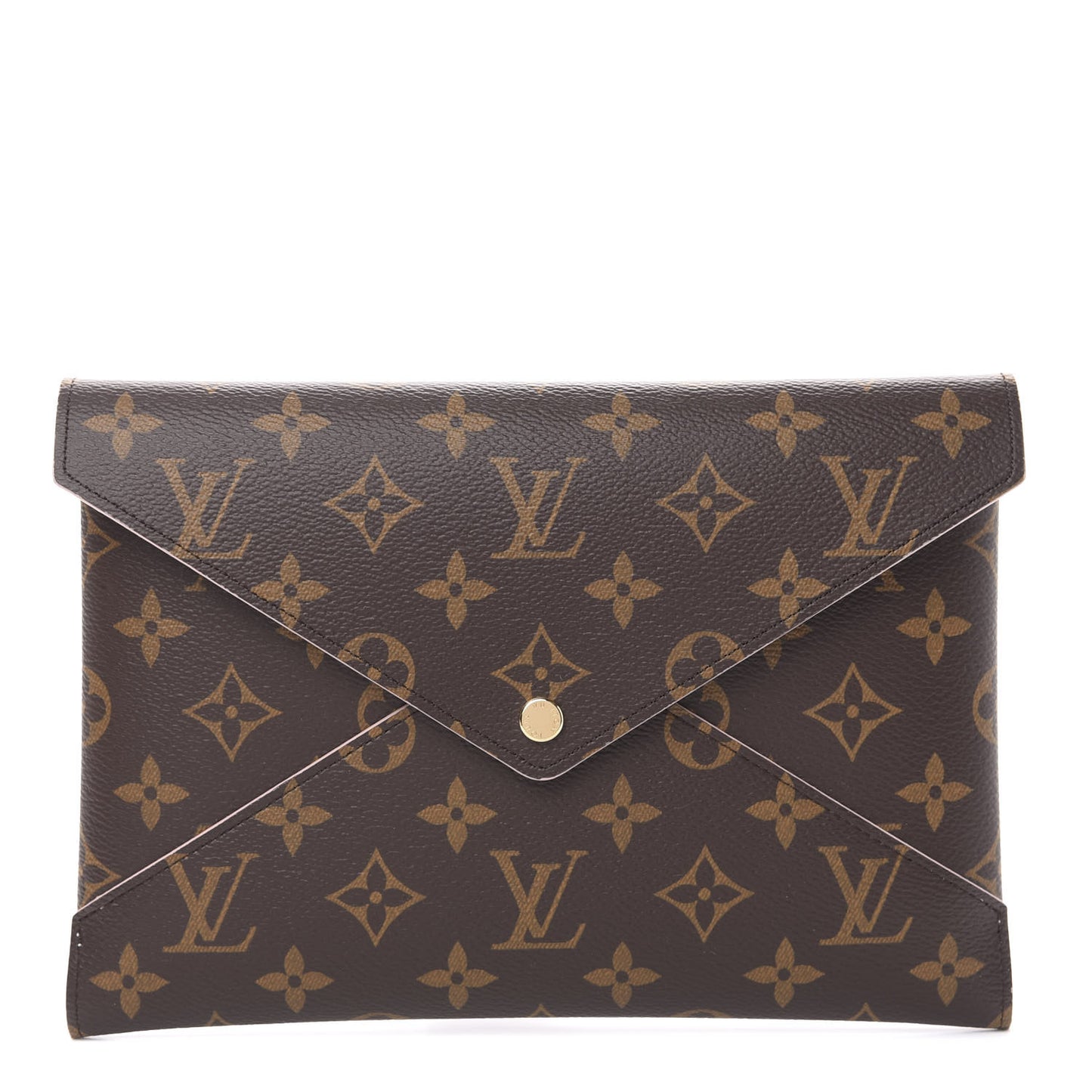 Monogram Large Kirigami Pochette Insert Rose Ballerine