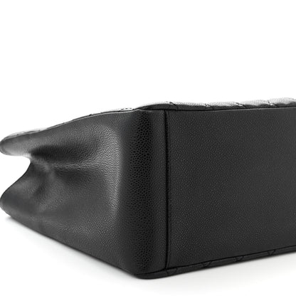 Chanel Caviar Quilted Grand Shopping Tote GST Black 9 of 10