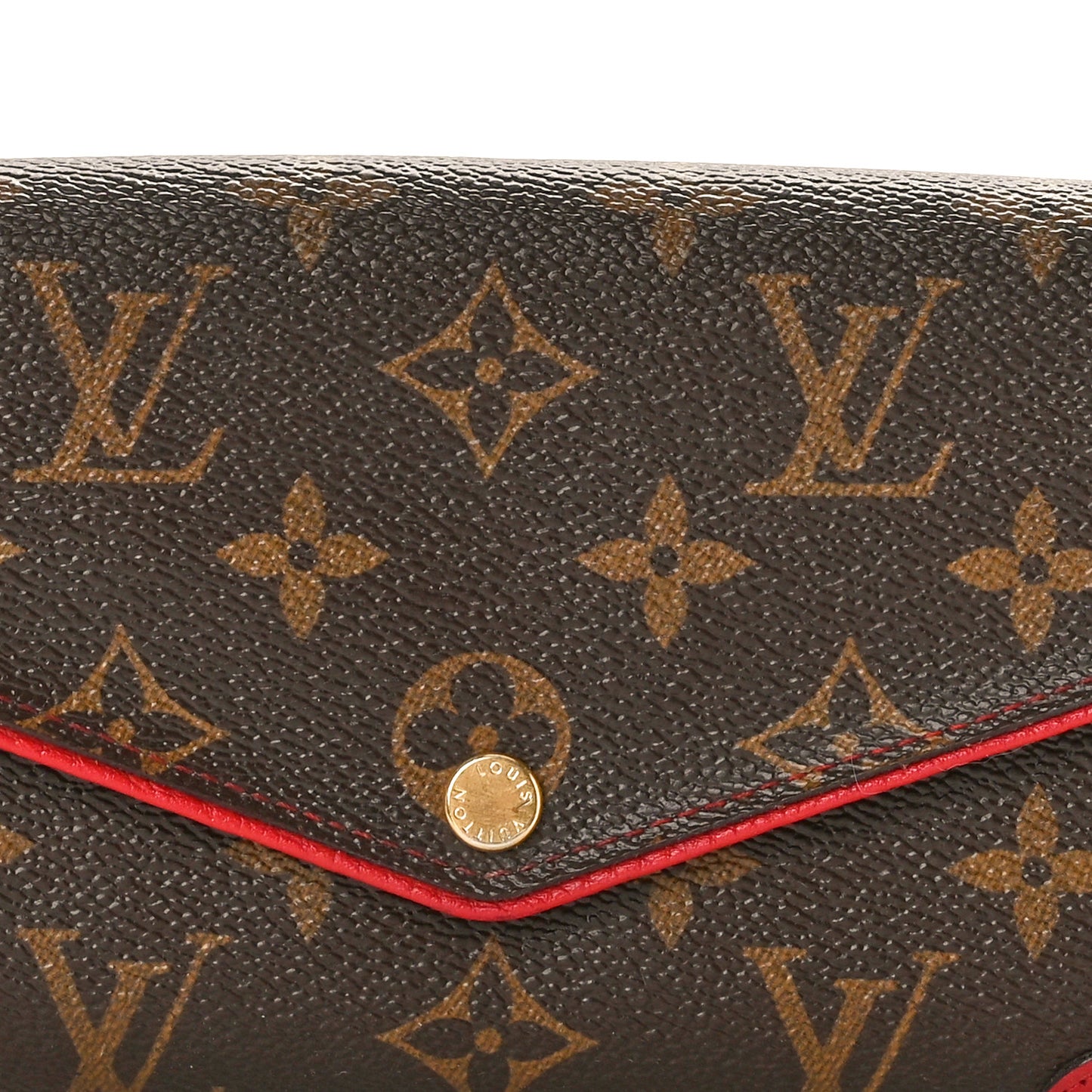 Monogram Sarah Retiro Wallet Cherry