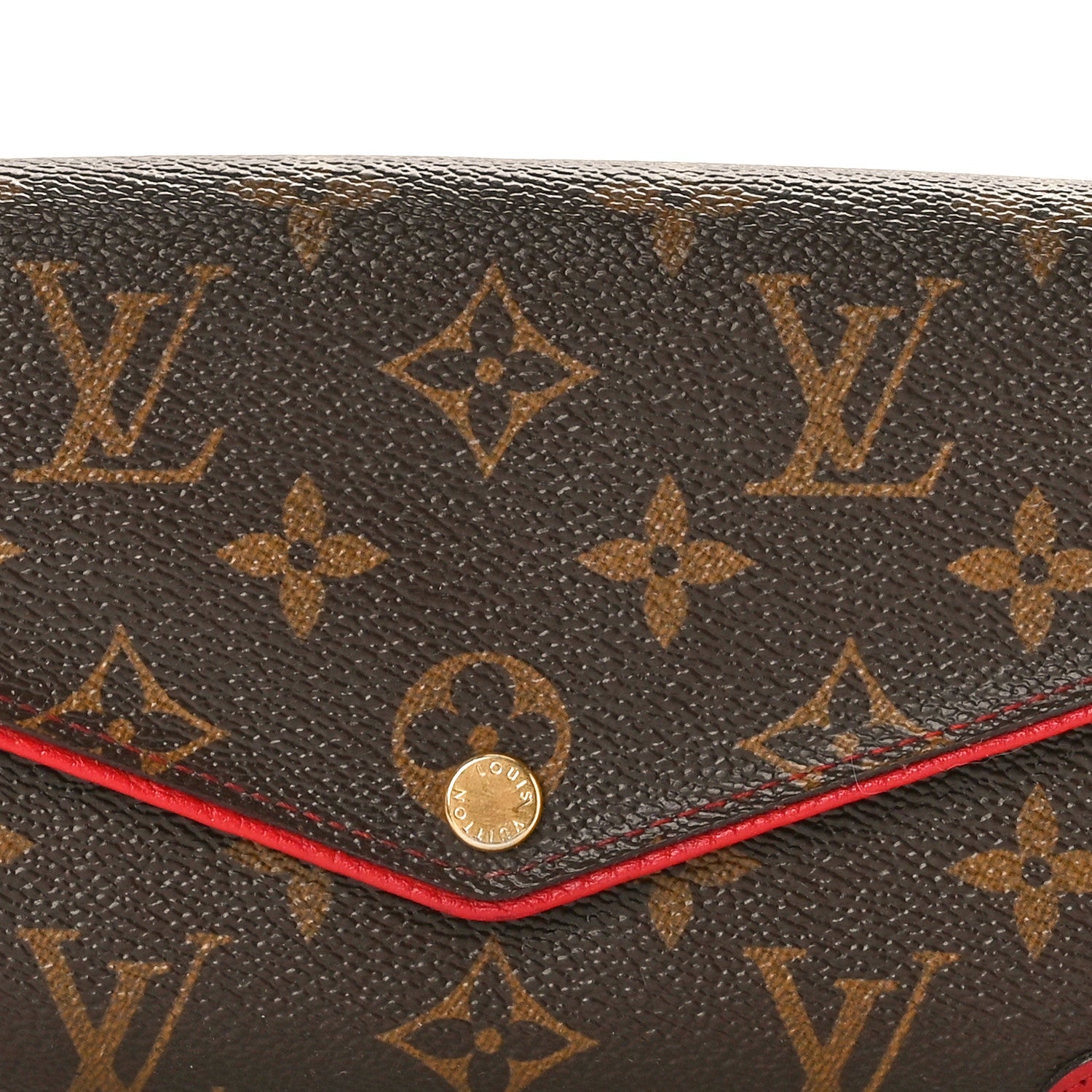 Louis Vuitton Monogram Sarah Retiro Wallet Cherry 7 of 7
