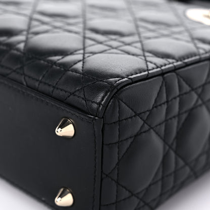 Christian Dior Lambskin Cannage Small Lucky Badges My Lady Dior Black 10 of 13