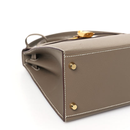 Hermes Epsom Kelly Sellier 28 Etoupe 8 of 9
