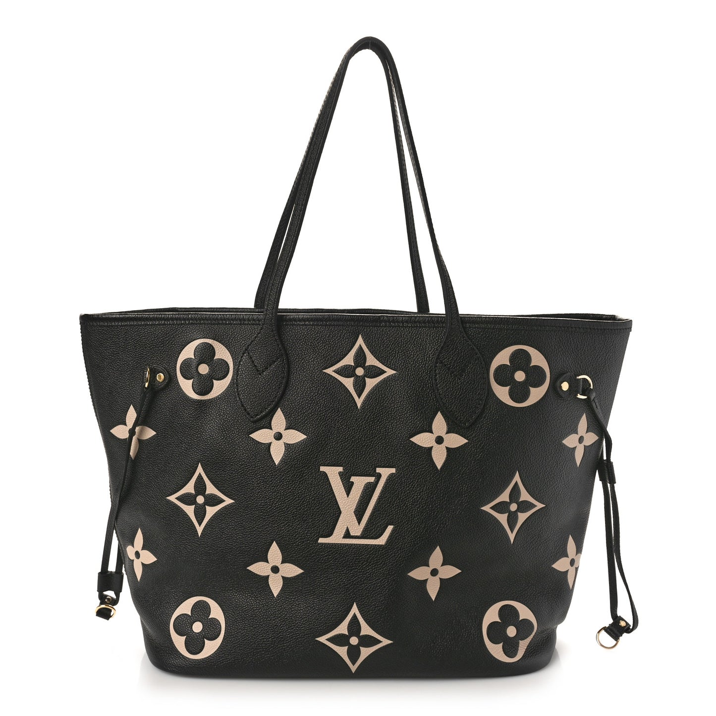 Empreinte Monogram Giant Neverfull MM Black Beige