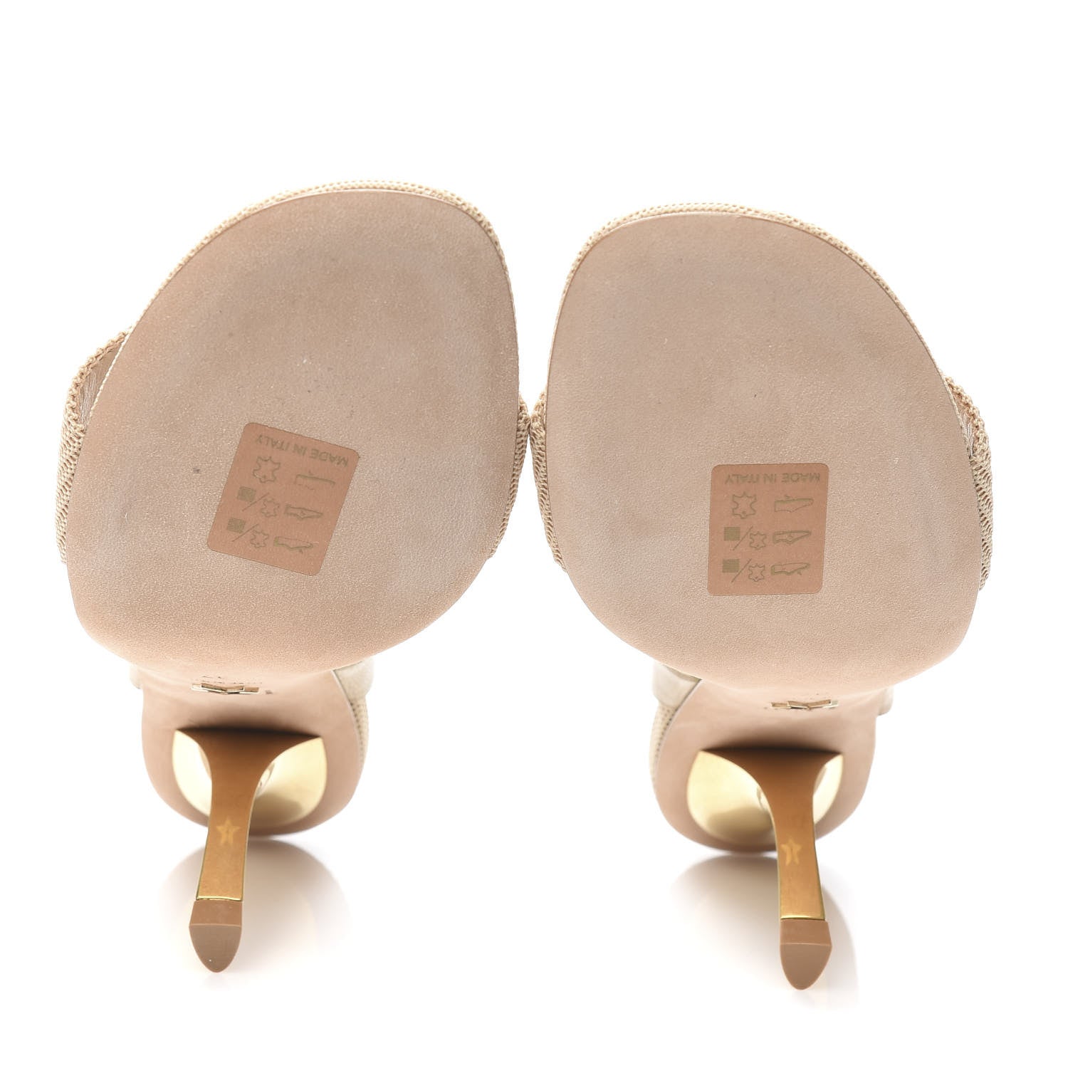 Christian Dior Technical Fabric D-Sculpture Sandals 37 Nude Powder 5 of 9