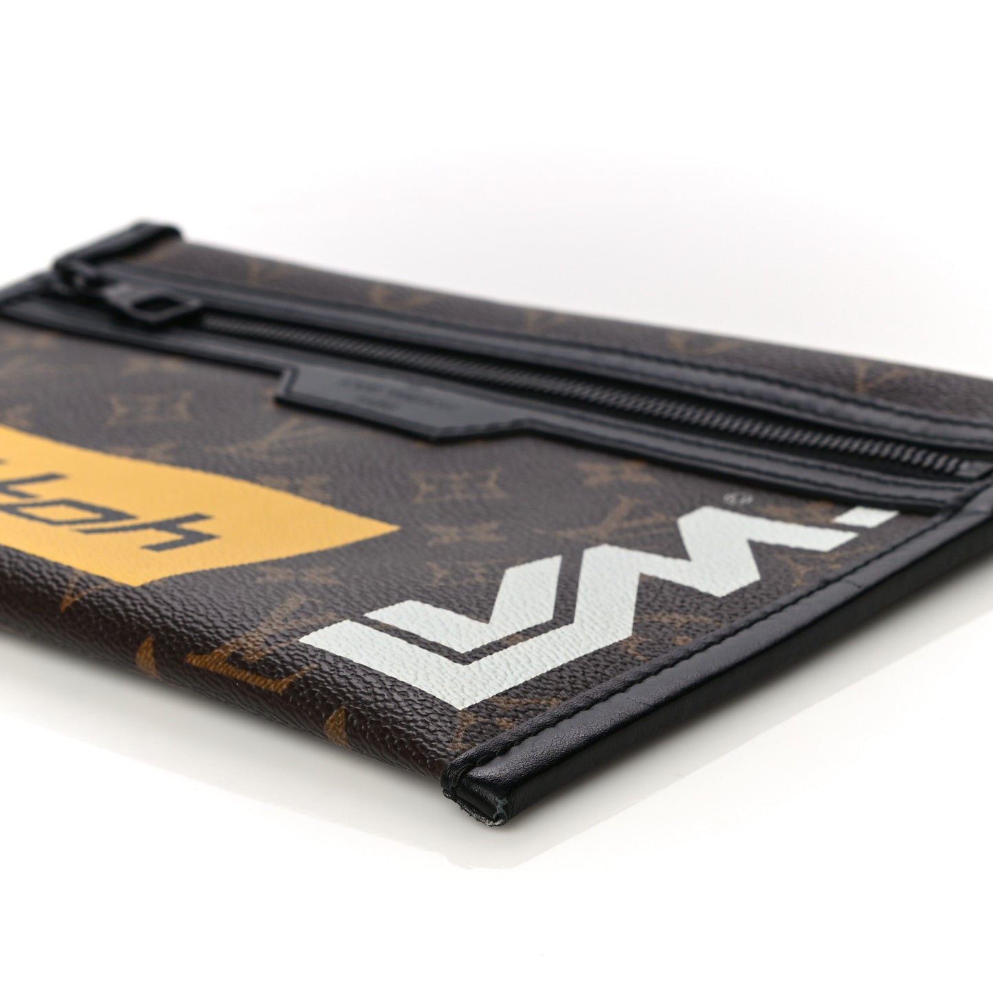 Monogram Flat Messenger Marron
