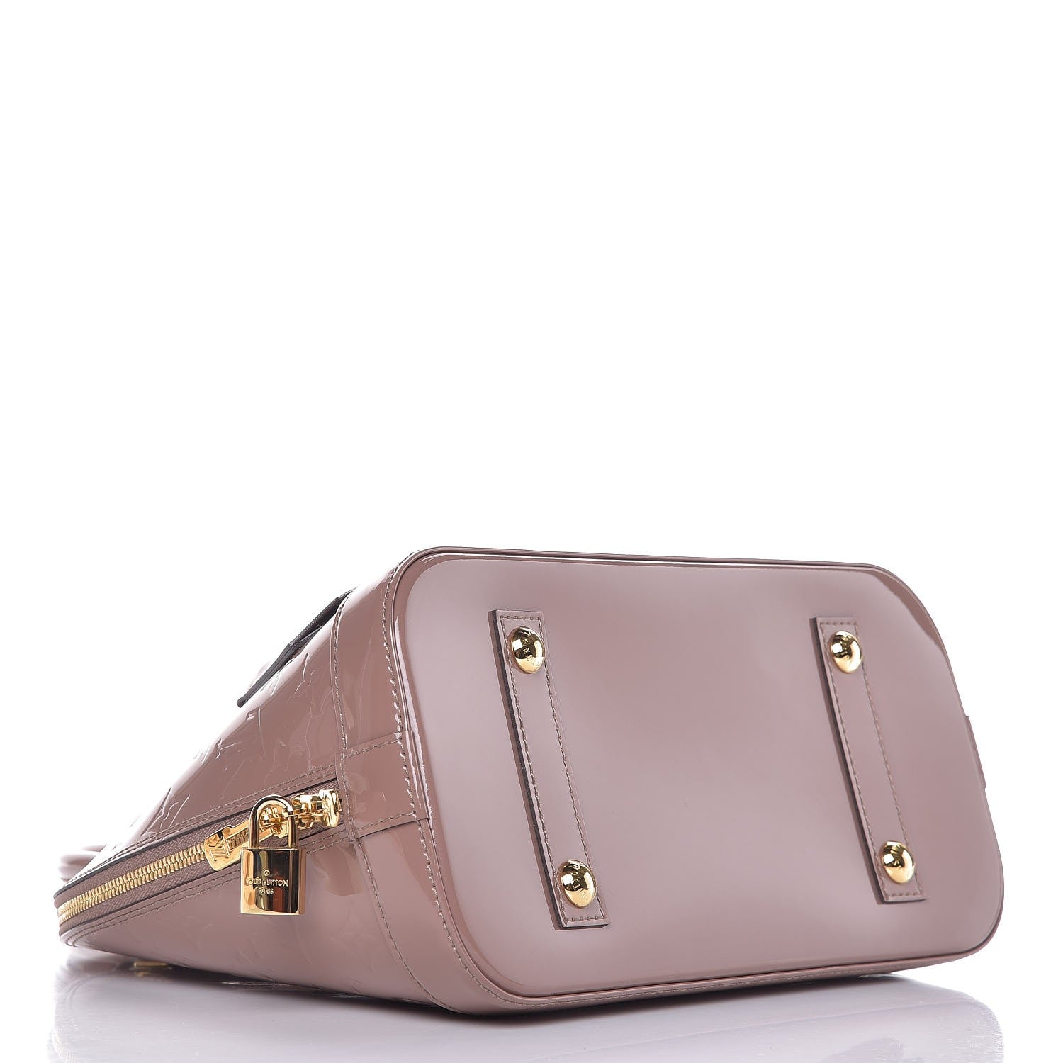 Louis Vuitton Vernis Alma PM Taupe Glace 4 of 8