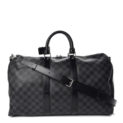 Louis Vuitton Damier Graphite Keepall Bandouliere 45 1 of 10