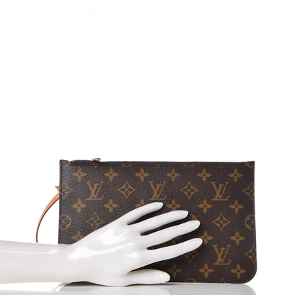 Louis Vuitton Monogram Neverfull MM GM Pochette 2 of 7