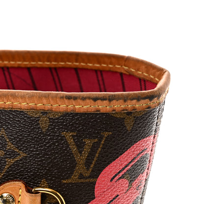 Louis Vuitton Monogram Bay Neverfull MM Rose Ballerine Poppy 13 of 14