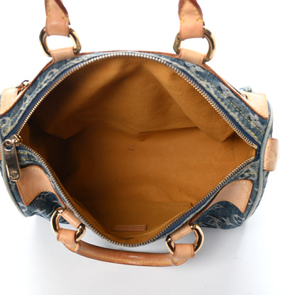 Louis Vuitton Monogram Denim Neo Speedy Blue 5 of 10