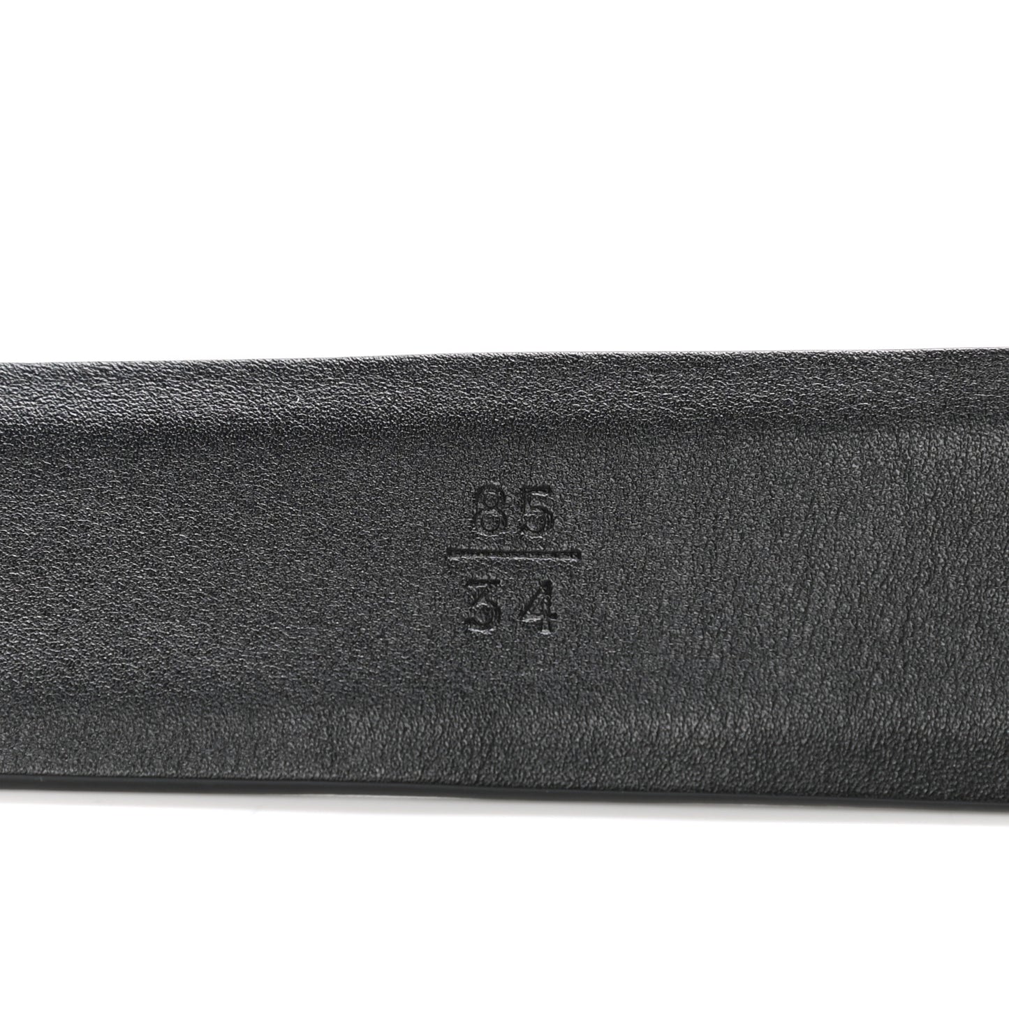 Calfskin CC Chain Belt 85 34 Black