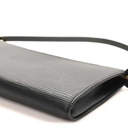 Louis Vuitton Epi Pochette Accessories 24 Black 10 of 10