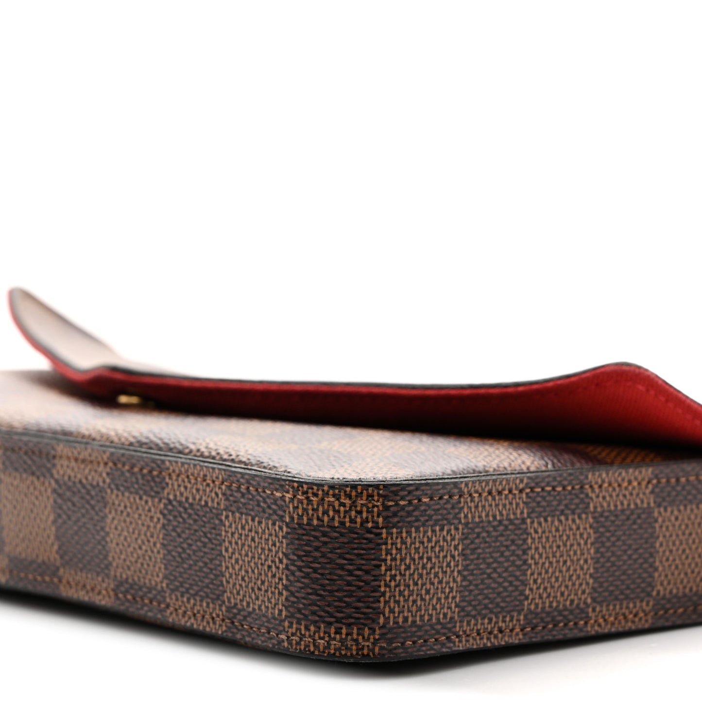Damier Ebene Pochette Felicie Chain Wallet