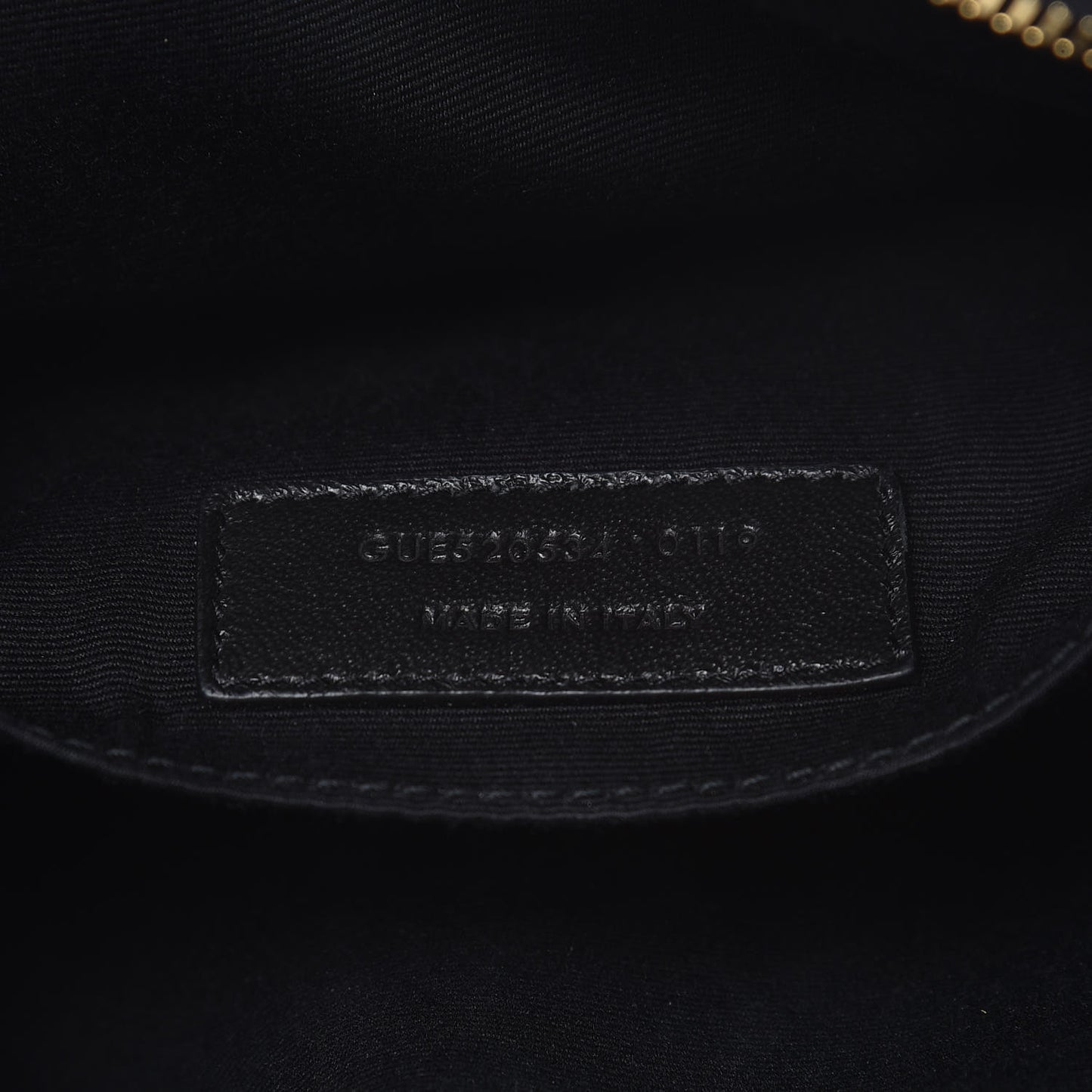 Calfskin Matelasse Monogram Lou Camera Bag Black