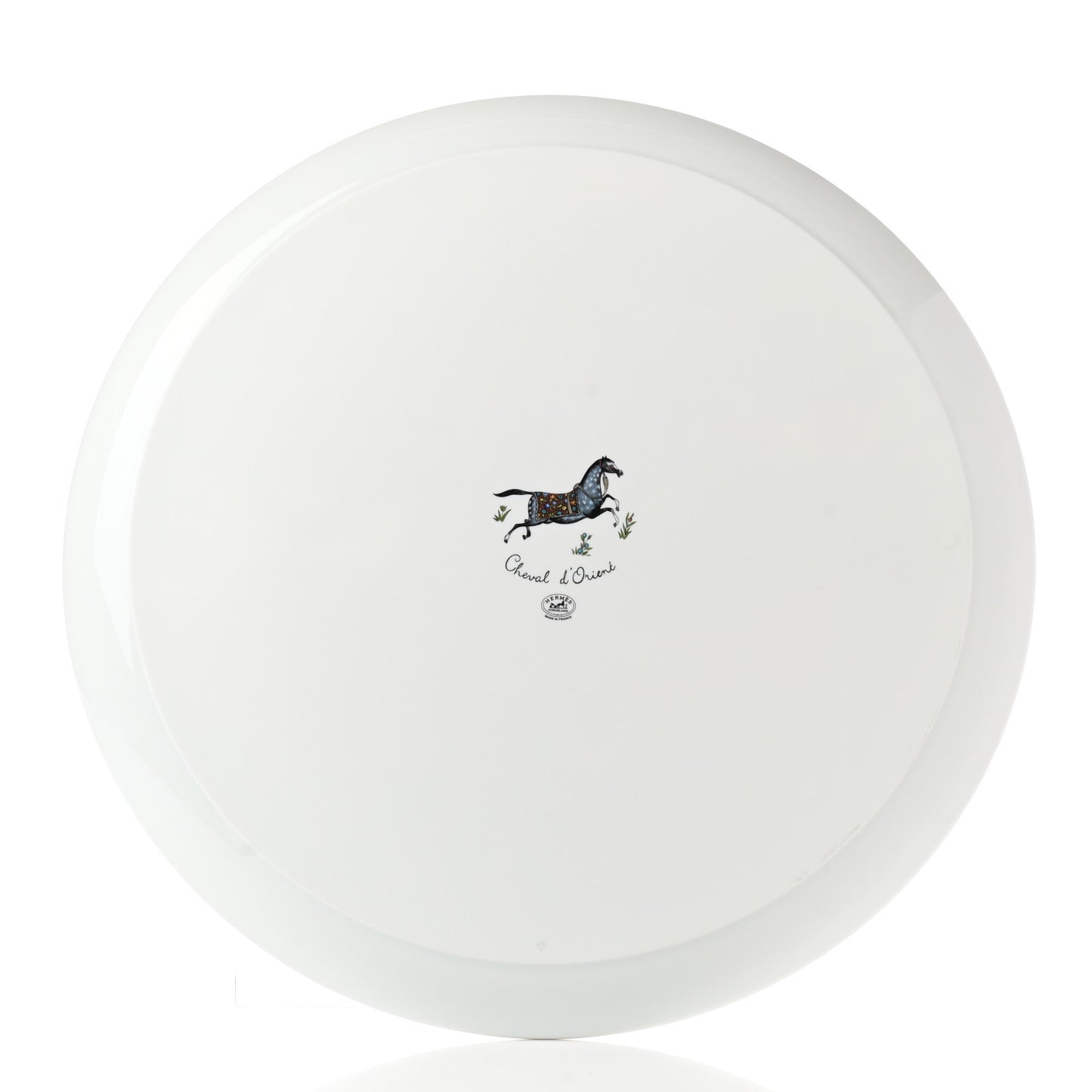 Porcelain Cheval D'Orient Tart Platter