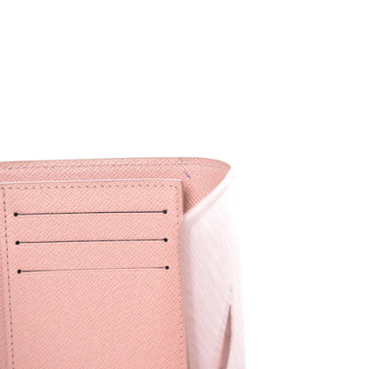 Louis Vuitton Epi Twist Compact Wallet Rose Ballerine 10 of 13