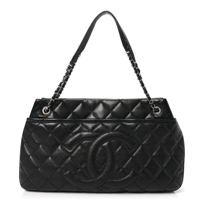 Chanel Caviar Quilted Timeless CC Soft Tote Black 1 of 10