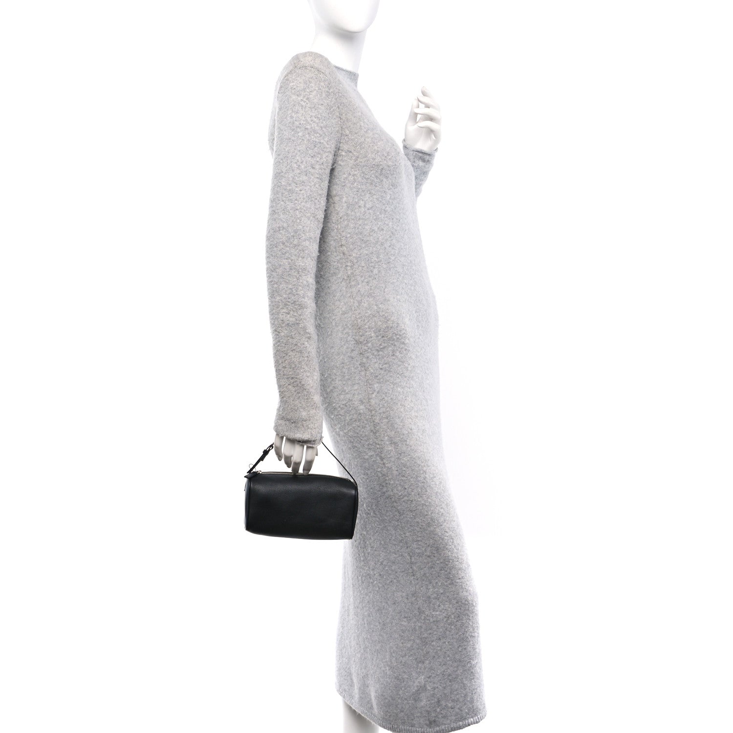 The Row Grained Calfskin 90's Bag Black 2 of 9