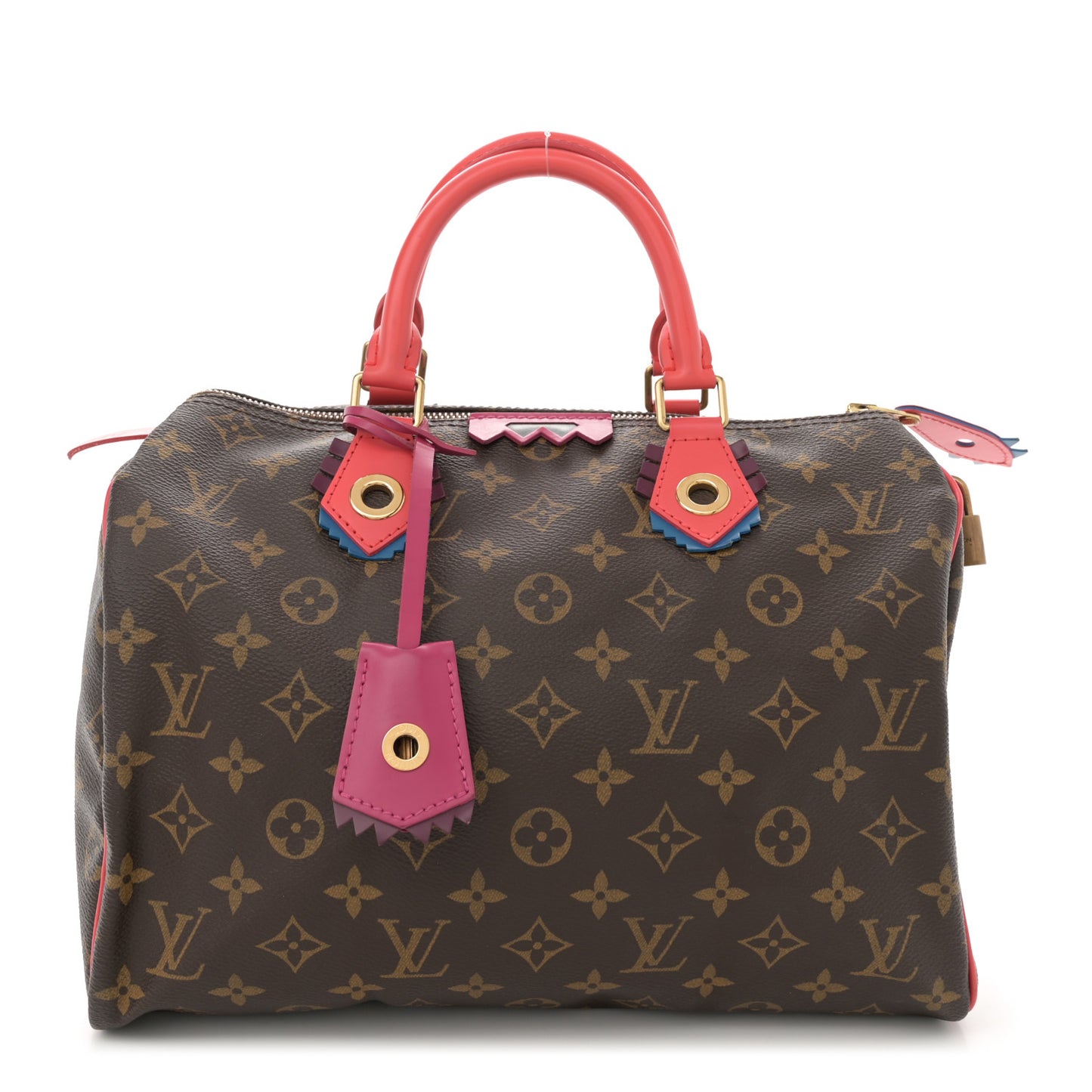 Monogram Totem Speedy 30 Flamingo
