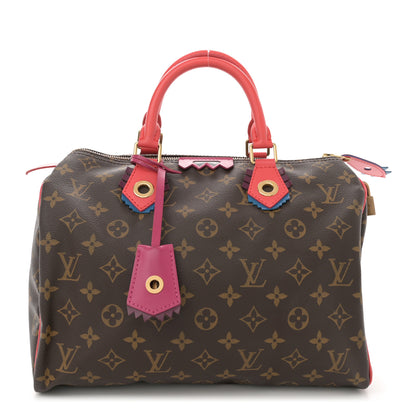 Louis Vuitton Monogram Totem Speedy 30 Flamingo 1 of 15