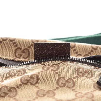 Gucci Monogram Web Belt Bag Dark Brown 6 of 8