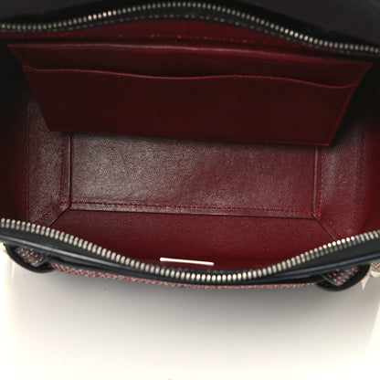 Celine Smooth Calfskin Micro Bi-Color Braided Belt Bag Navy 4 of 4