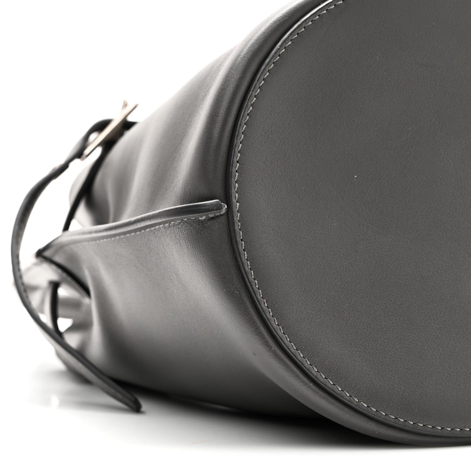 Celine Smooth Calfskin Nano Big Bag Bucket Grey 8 of 9