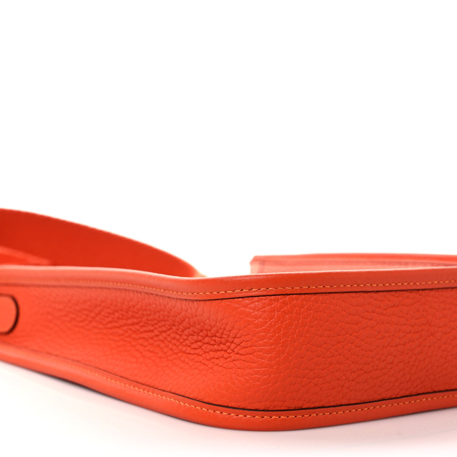 Hermes Taurillon Clemence Evelyne TPM Orange 7 of 9