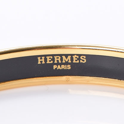 Hermes Enamel Printed Narrow Bracelet 62 4 of 5