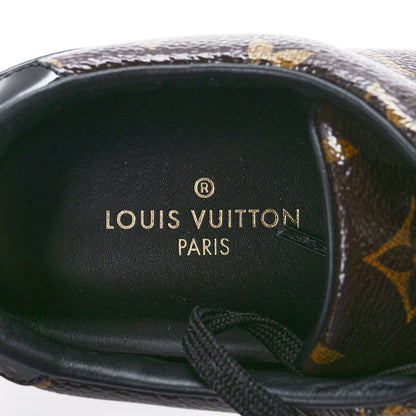 Louis Vuitton Patent Monogram Frontrow Sneakers 35 7 of 8