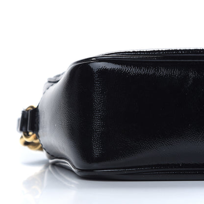 Gucci Soft Patent Small Soho Disco Bag Black 7 of 11