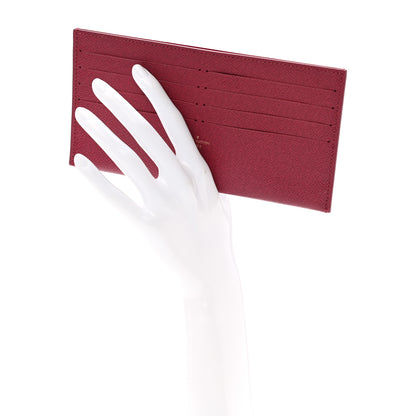 Louis Vuitton Calfskin Felicie Card Holder Insert Fuchsia 2 of 6