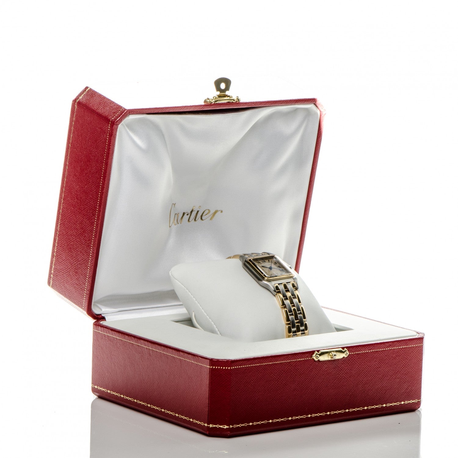 Cartier Stainless Steel 18K Yellow Gold 27mm Panthere Quartz Watch 6 of 6