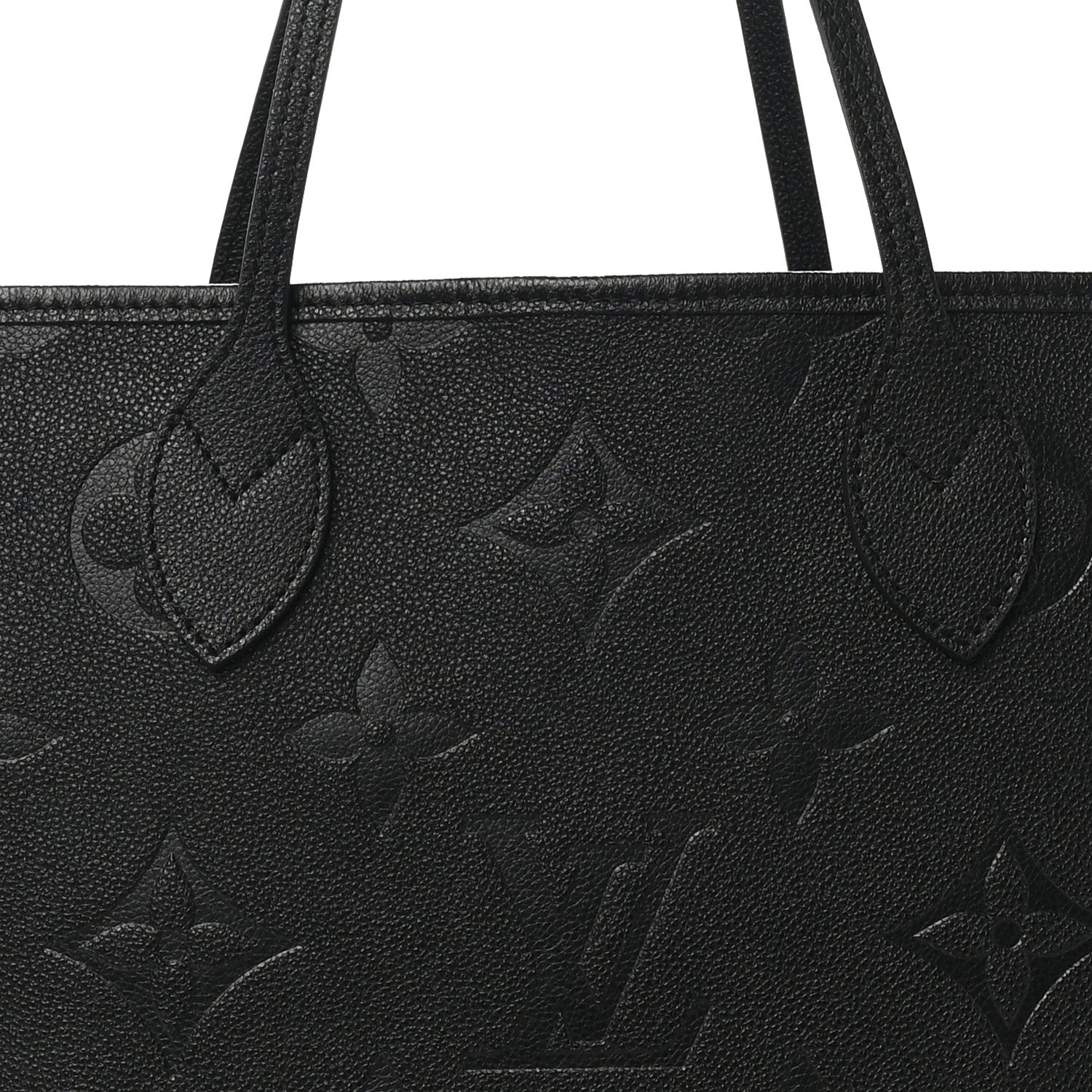 Louis Vuitton Empreinte Monogram Giant Neverfull MM Black 8 of 10