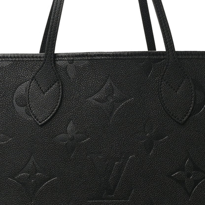 Louis Vuitton Empreinte Monogram Giant Neverfull MM Black 8 of 10
