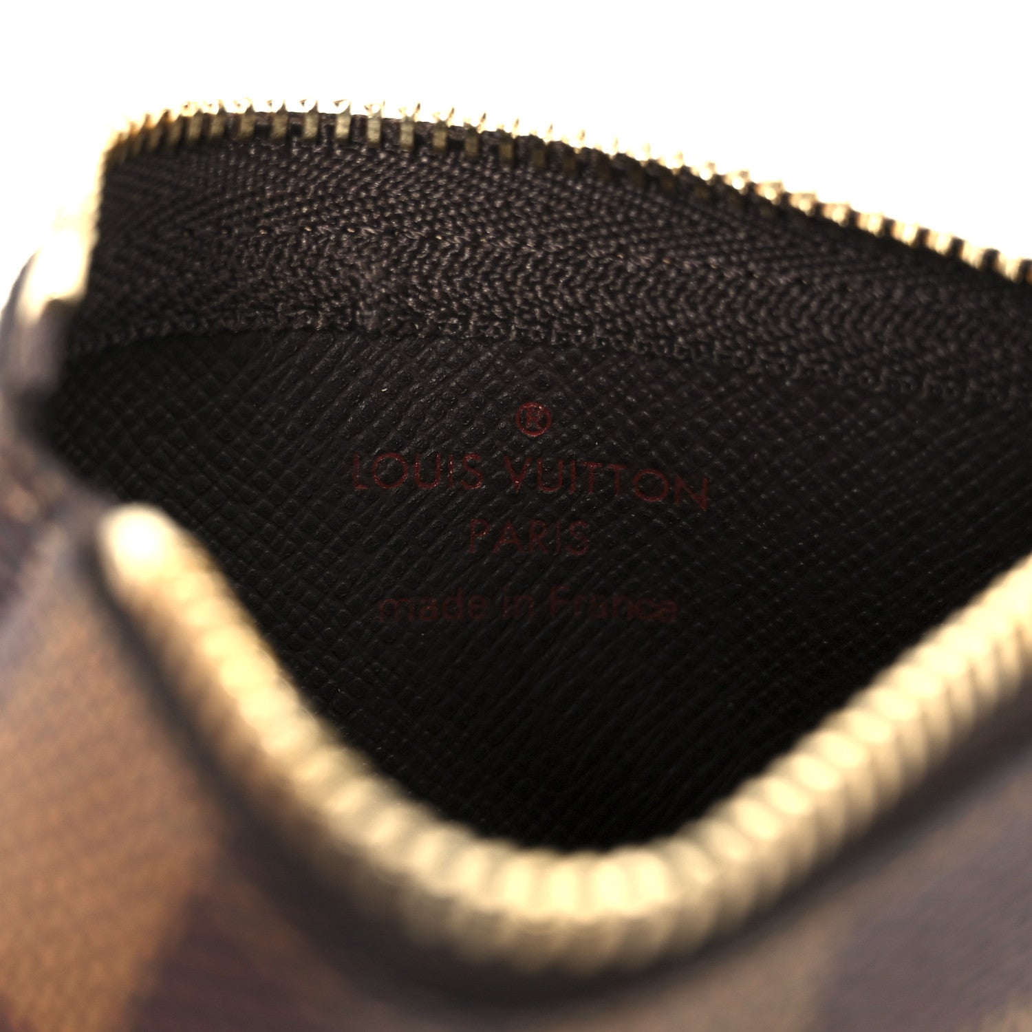 Louis Vuitton Damier Ebene Key Pouch 7 of 9