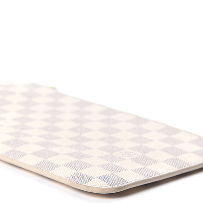 Louis Vuitton Damier Azur Neverfull MM GM Pochette Rose Ballerine 9 of 9