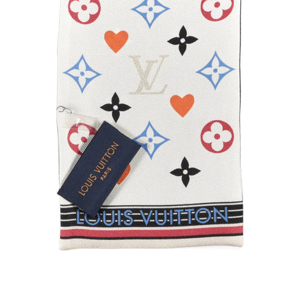 Louis Vuitton Silk Game On Bandeau Black White 2 of 4