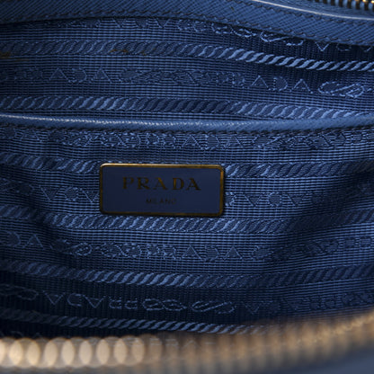 Prada Saffiano Lux Large Promenade Tote Bluette 6 of 13