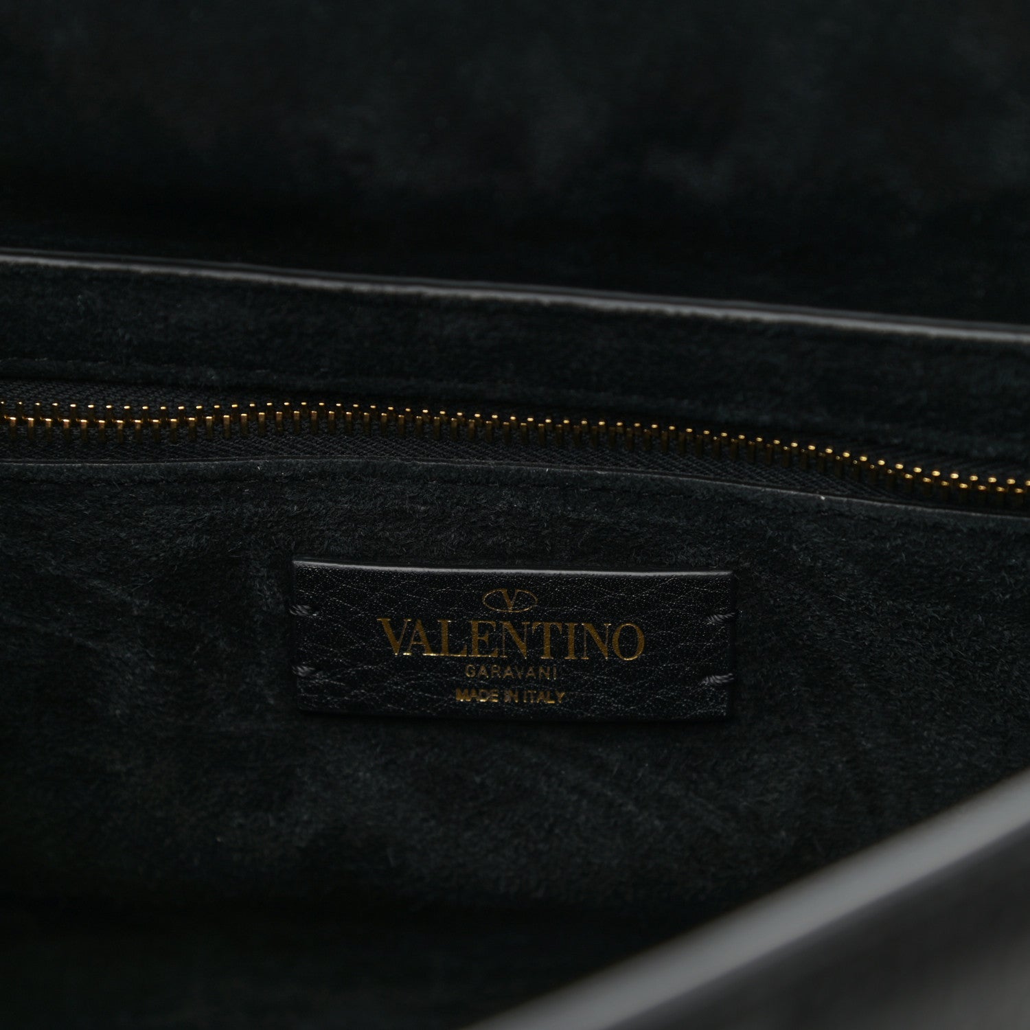 Valentino Garavani Nappa Large Roman Stud Shoulder Bag Black 5 of 8
