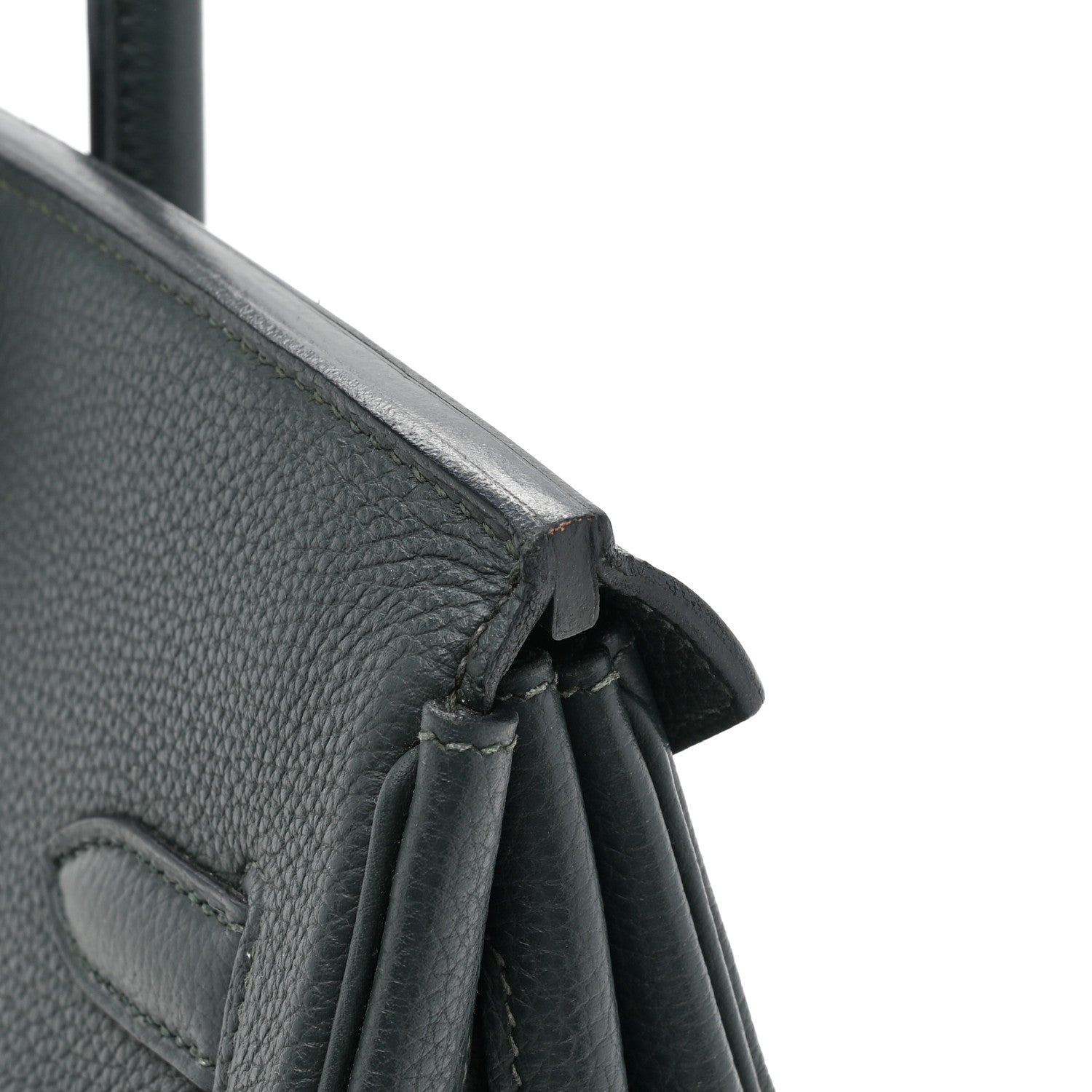 Hermes Togo BIRKIN 35 Vert Fonce 14 of 15