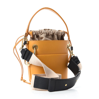 Chloe Smooth Calfskin Mini Roy Bucket Bag Burning Camel 4 of 11