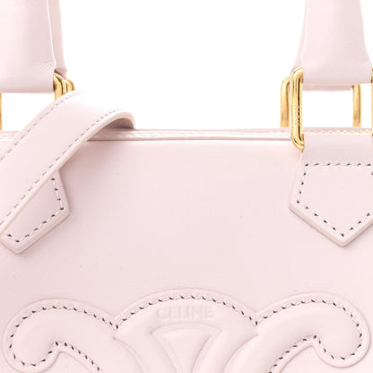 Celine Smooth Calfskin Triomphe Small Boston Bag Poudre 9 of 12