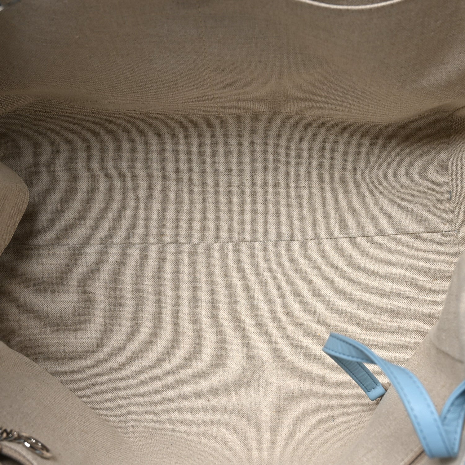 Chanel Mixed Fibers Medium Deauville Tote Light Blue 5 of 11
