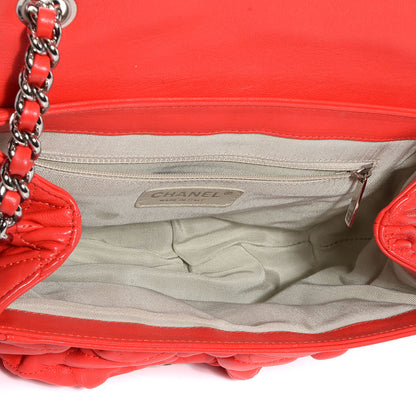 Chanel Washed Lambskin Chain Around Medium Messenger Coral 5 of 8