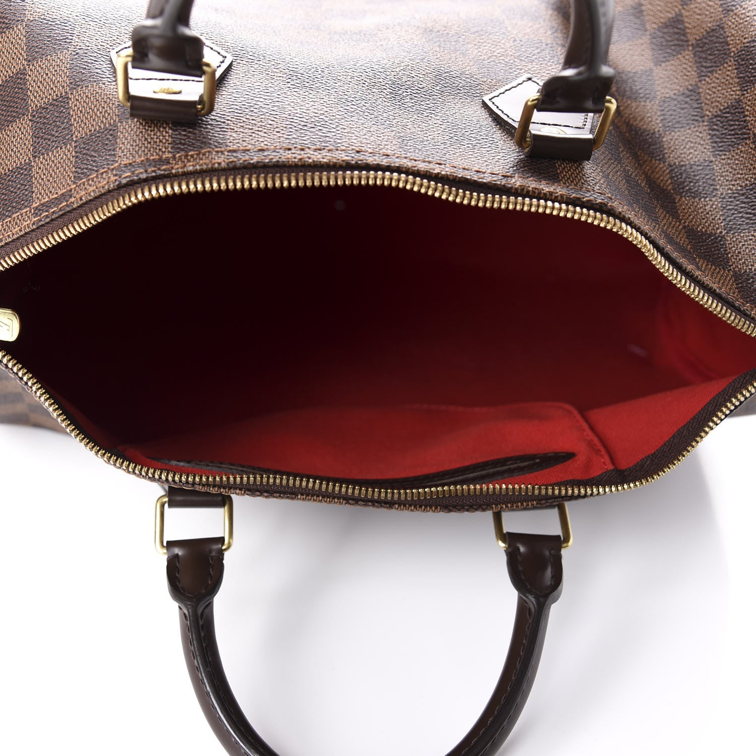 Louis Vuitton Damier Ebene Speedy Bandouliere 35 6 of 11